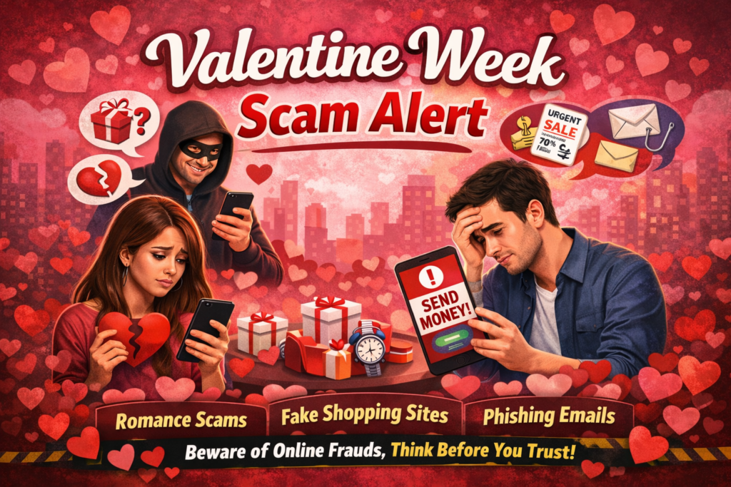 Valentine Week Scam Alert : प्यार के नाम पर ठगी से रहें सावधान, एक गलती पड़ सकती है भारी