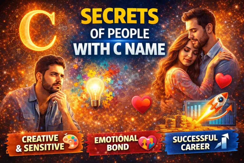 Secrets of People With C Name : ‘C’ नाम वाले लोग कैसे होते हैं? जानें पर्सनैलिटी, लव लाइफ और करियर की खास बातें
