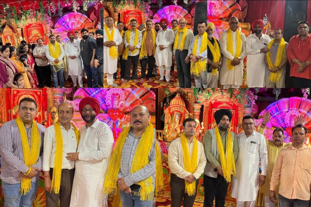 Balaji Chowki at Basti Shekh : 23वें विशाल माता रानी जागरण से पहले बालाजी महाराज की चौकी से बना भक्तिमय माहौल, 18 अप्रैल को चिंतपूर्णी में होगा भव्य आयोजन 2 IMG 20260416 WA0036 IMG 20260416 WA0036 Balaji Chowki at Basti Shekh