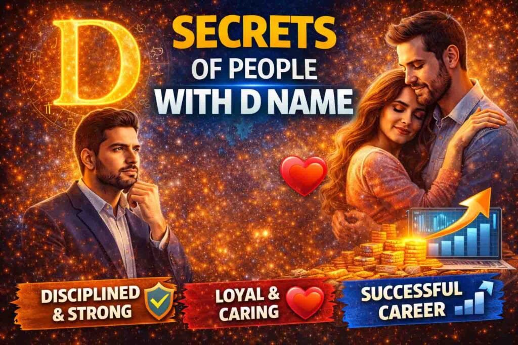 Secrets of People With D Name : ‘D’ नाम वाले लोग कैसे होते हैं? जानें पर्सनैलिटी, लव लाइफ और करियर की खास बातें