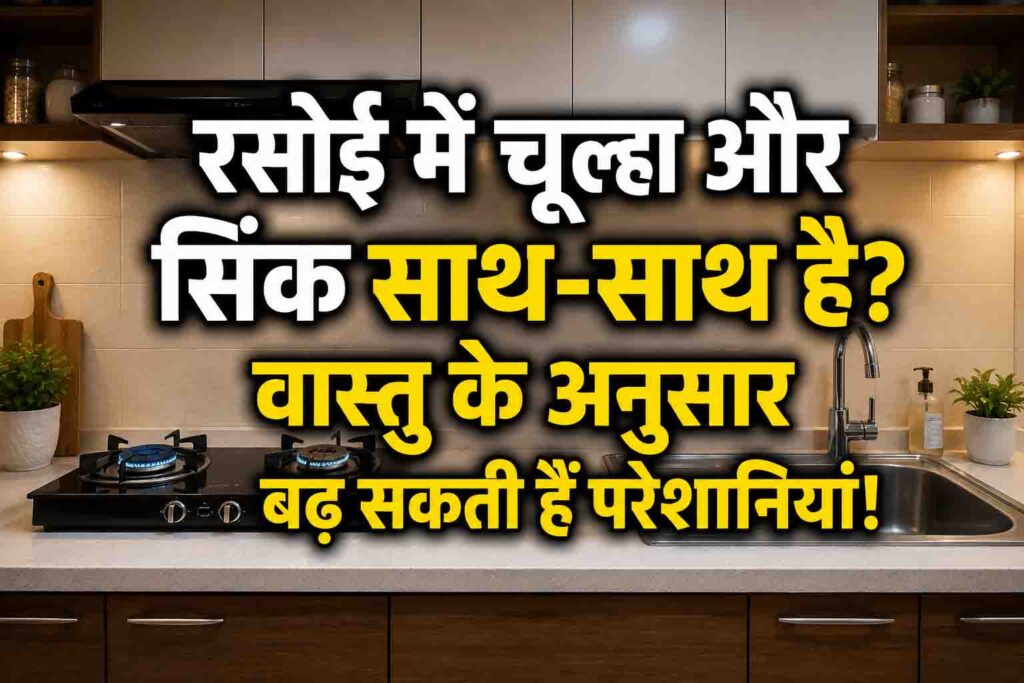 Kitchen Vastu Tips : रसोई में चूल्हा और सिंक साथ-साथ है? वास्तु शास्त्र के अनुसार बढ़ सकती हैं ये परेशानियां