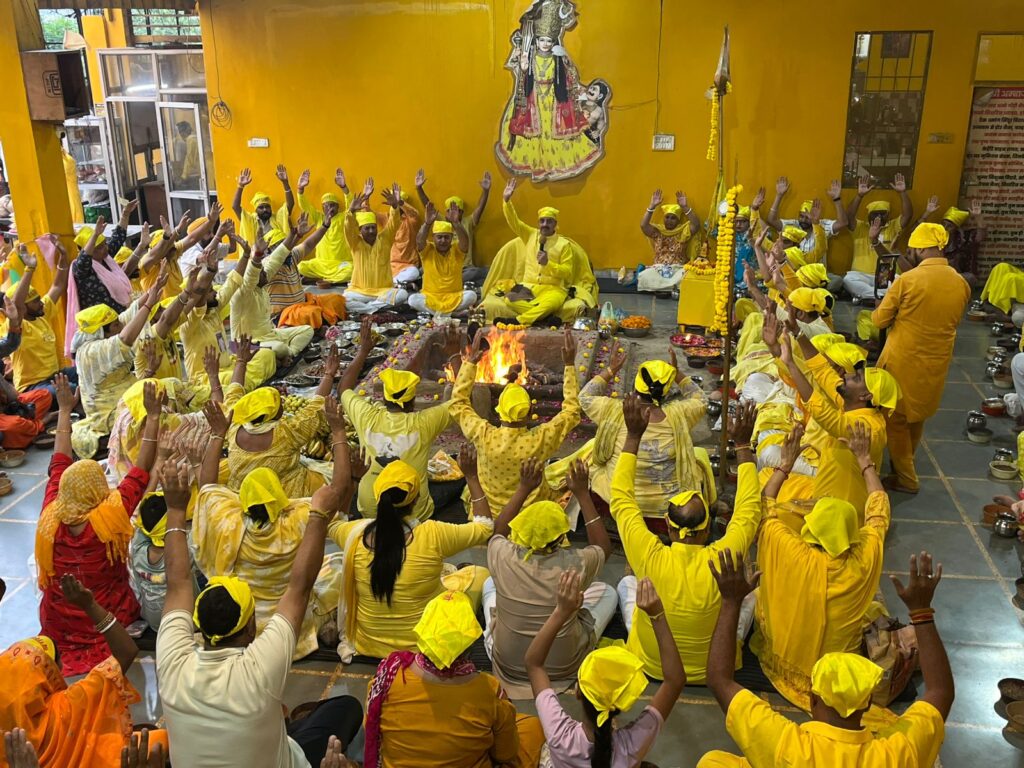 Maa Baglamukhi Havan