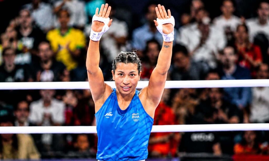 CWG 2026 Lovlina Semifinal : कॉमनवेल्थ गेम्स शुरू होने से पहले ही भारत की झोली में पहला मेडल, लवलीना ने रचा इतिहास CWG 2026 Lovlina Semifinal : कॉमनवेल्थ गेम्स शुरू होने से पहले ही भारत की झोली में पहला मेडल, लवलीना ने रचा इतिहास