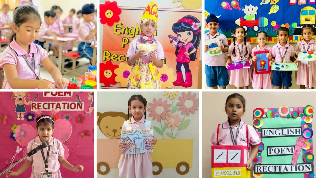 English Poem Recitation and Clay Craft Activities : Innocent Hearts के प्री-प्राइमरी विद्यार्थियों ने अंग्रेज़ी कविता-पाठ एवं क्ले क्राफ्ट गतिविधियों के माध्यम से दिखाई रचनात्मकता और आत्मविश्वास  ​