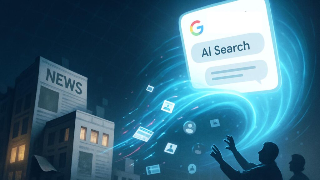 Google AI Search Impact on Publishers : क्या AI Search खत्म कर देगा वेबसाइटों का ट्रैफिक? Google के नए टेस्ट से पब्लिशर्स और ब्लॉगर्स की बढ़ी चिंता