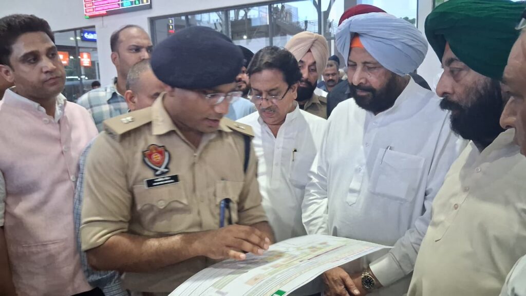Punjab BJP President Visited at Jalandhar Cantt Station