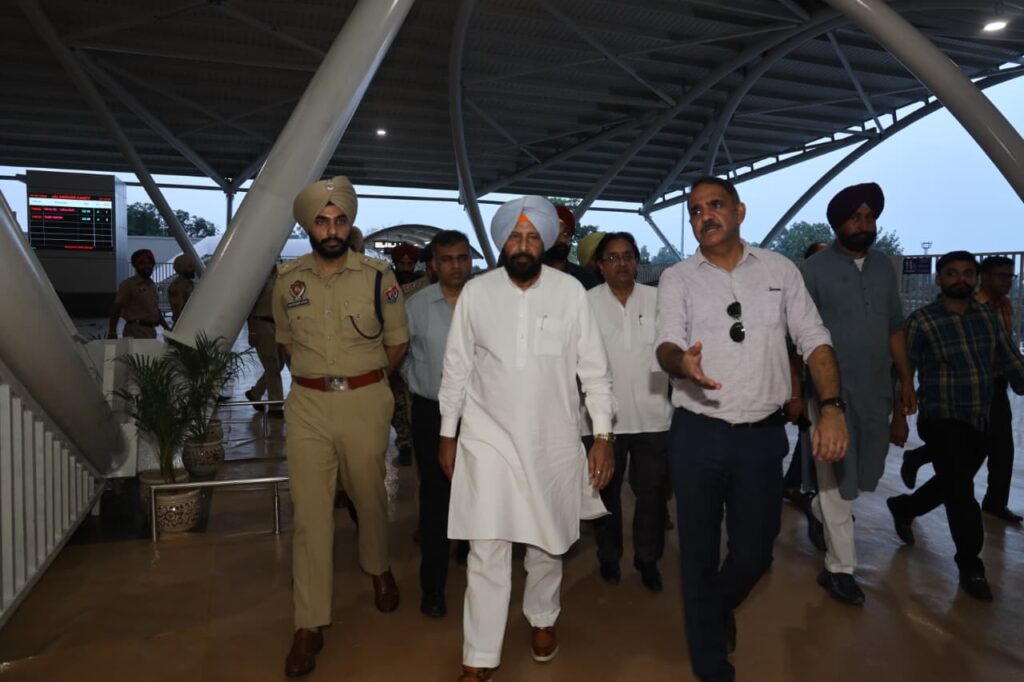 Punjab BJP President Visited at Jalandhar Cantt Station