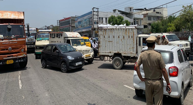 Punjab National Highway Blocked