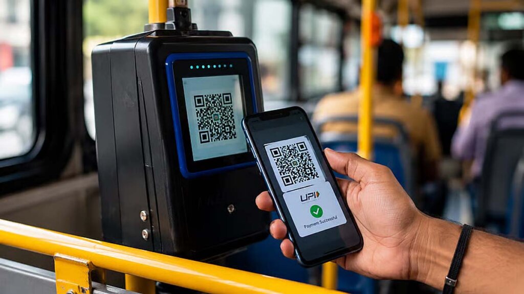 UPI QR Code Bus Ticketing : CTU बसों में सफर होगा अब पूरी तरह डिजिटल, UPI से सेकंडों में मिलेगा टिकट