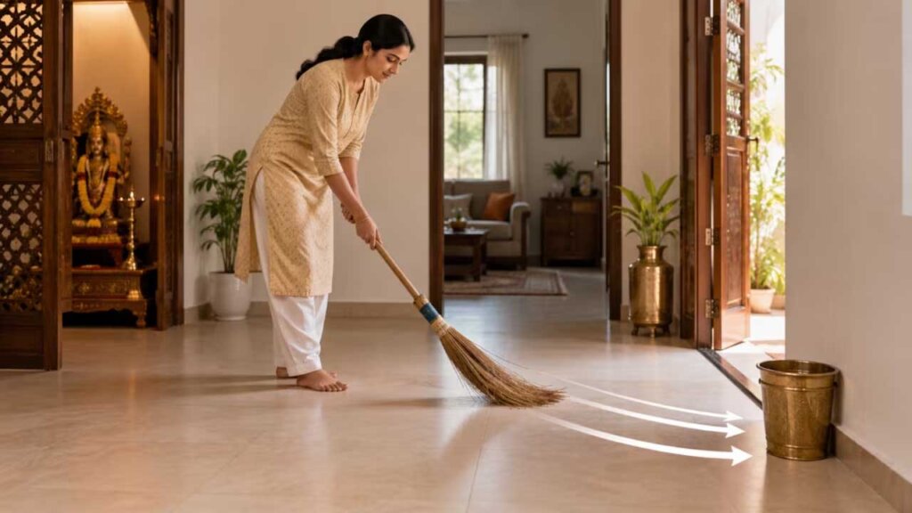 Broom Vastu Rules : झाड़ू लगाने की यह छोटी आदत बदल सकती है घर का माहौल, जानें सही समय