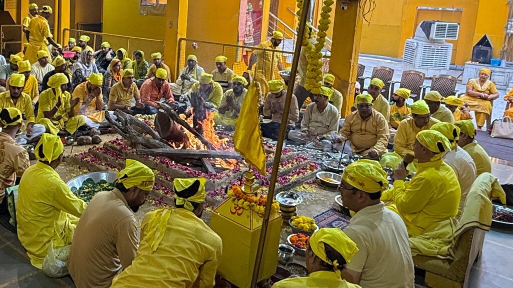 Maa Baglamukhi Havan at Gulmohar City