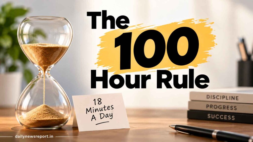 100 Hour Rule Success Formula : ‘100 आवर रूल’ की ताकत: रोज सिर्फ 18 मिनट की मेहनत बदल सकती है आपकी जिंदगी