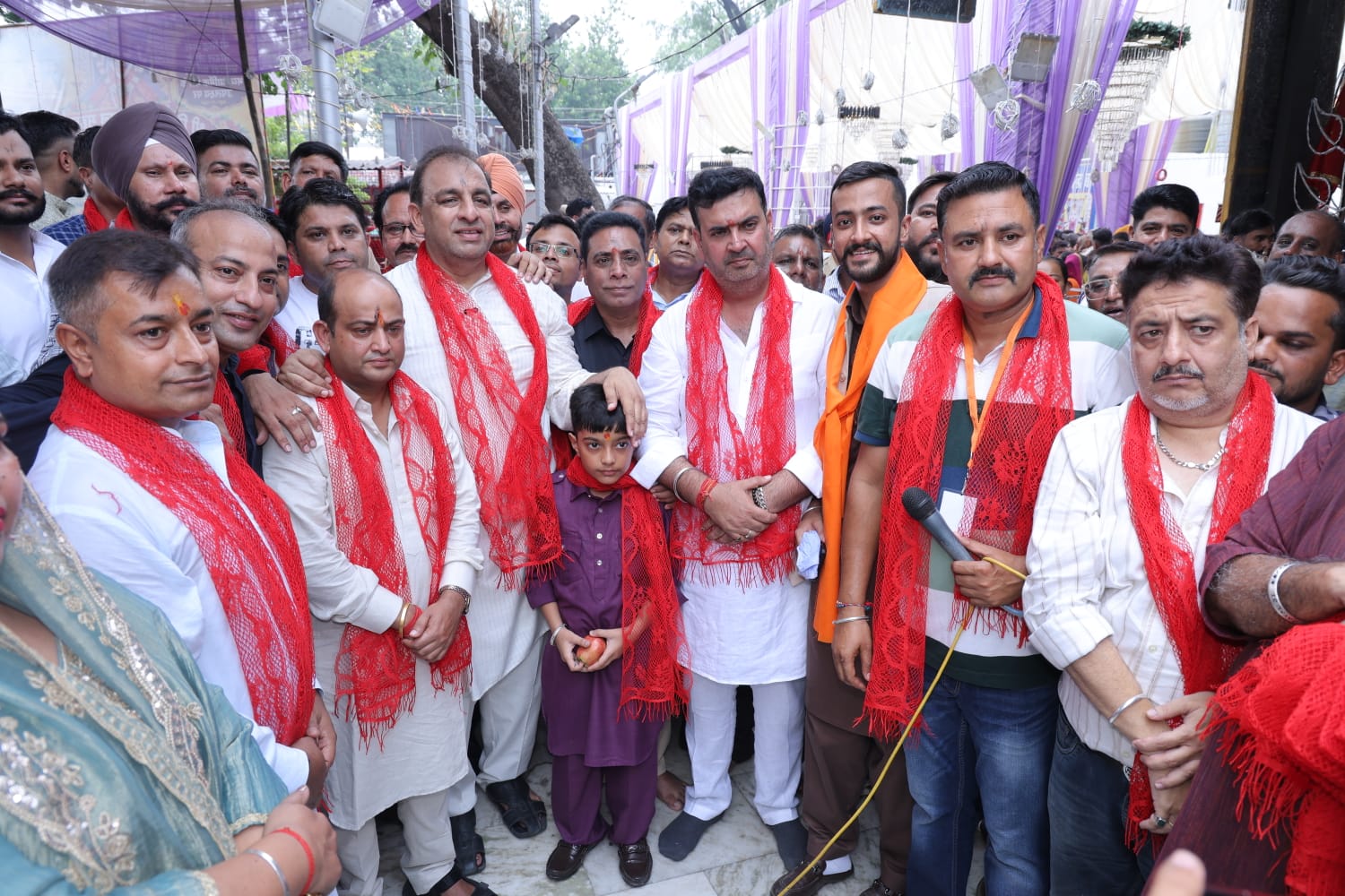 Mayor Visit in Sodal Mela