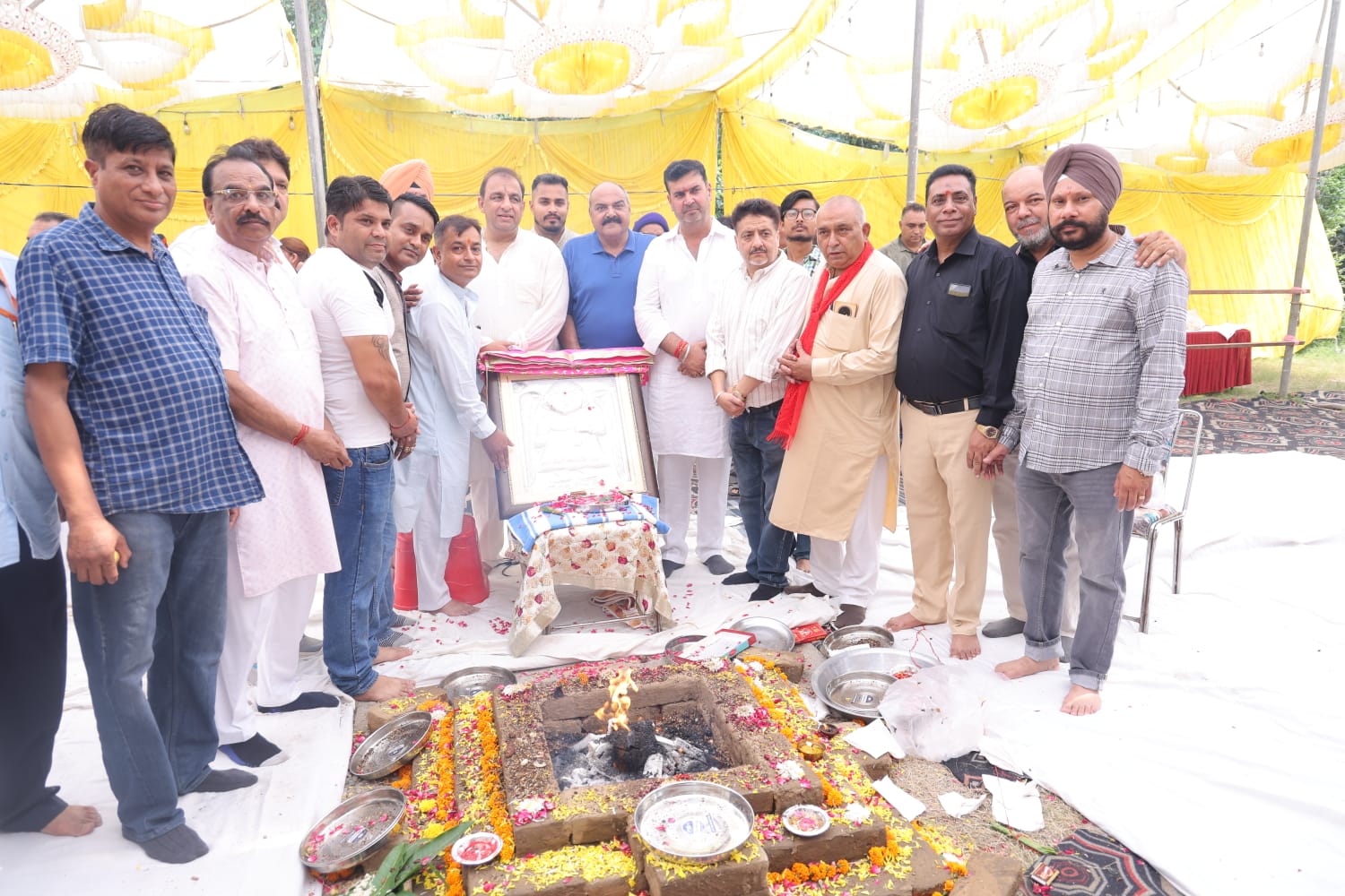 Mayor Visit in Sodal Mela