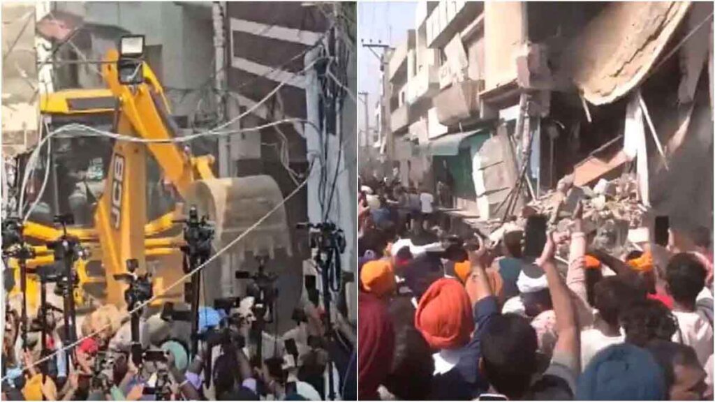 Parvinder Singh Jhota Murder Case : परविंदर सिंह झोटा हत्याकांड के बाद बड़ी कार्रवाई, आरोपी के घर और मेडिकल स्टोर पर चला बुलडोजर Parvinder Singh Jhota Murder Case : परविंदर सिंह झोटा हत्याकांड के बाद बड़ी कार्रवाई, आरोपी के घर और मेडिकल स्टोर पर चला बुलडोजर